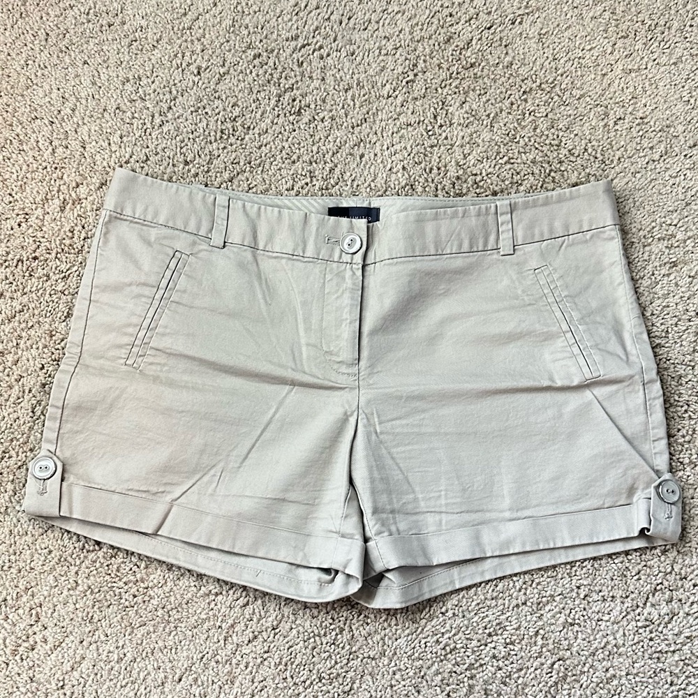 The Limited- Khaki Color- Dressy Shorts